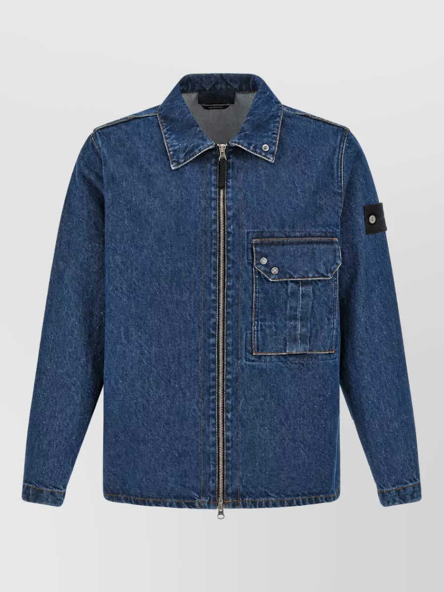 Stone Island Denim overshirt