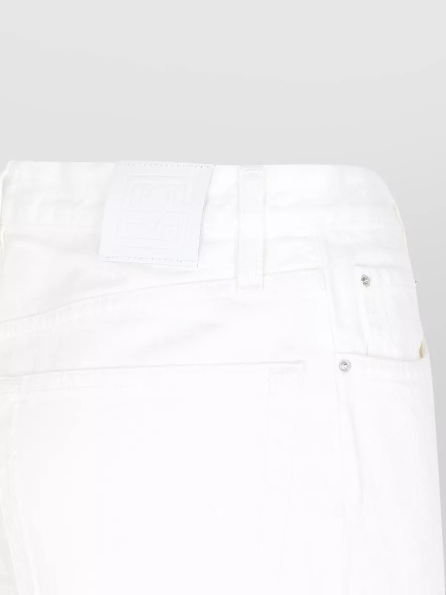 Totême High-Rise Straight-Leg Denim Jeans