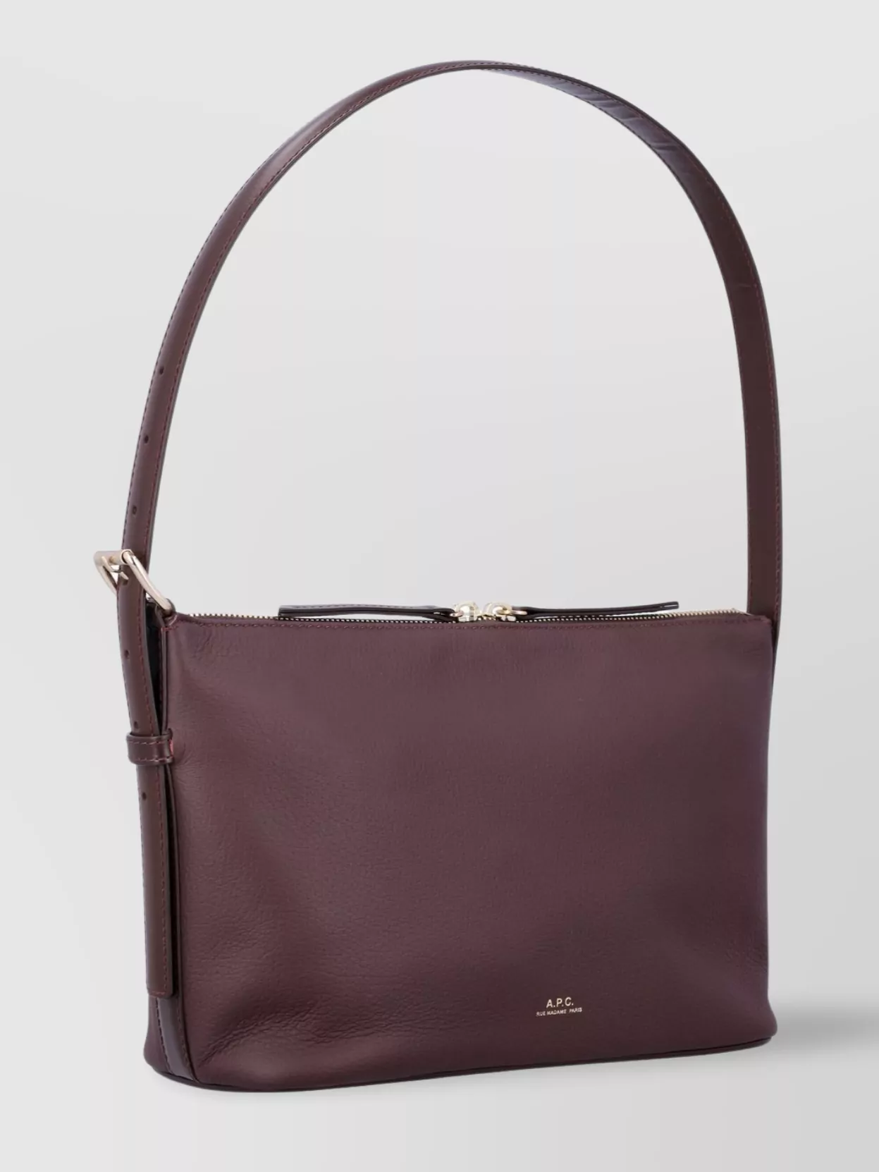 A.p.c. Vera Grained Leather Shoulder Bag