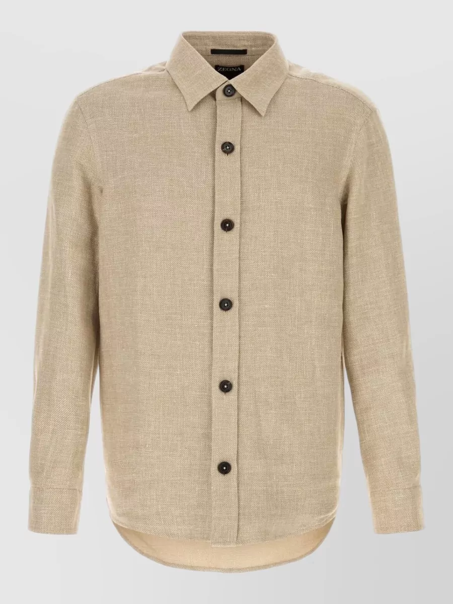 Zegna Cashmere Blend Shirt