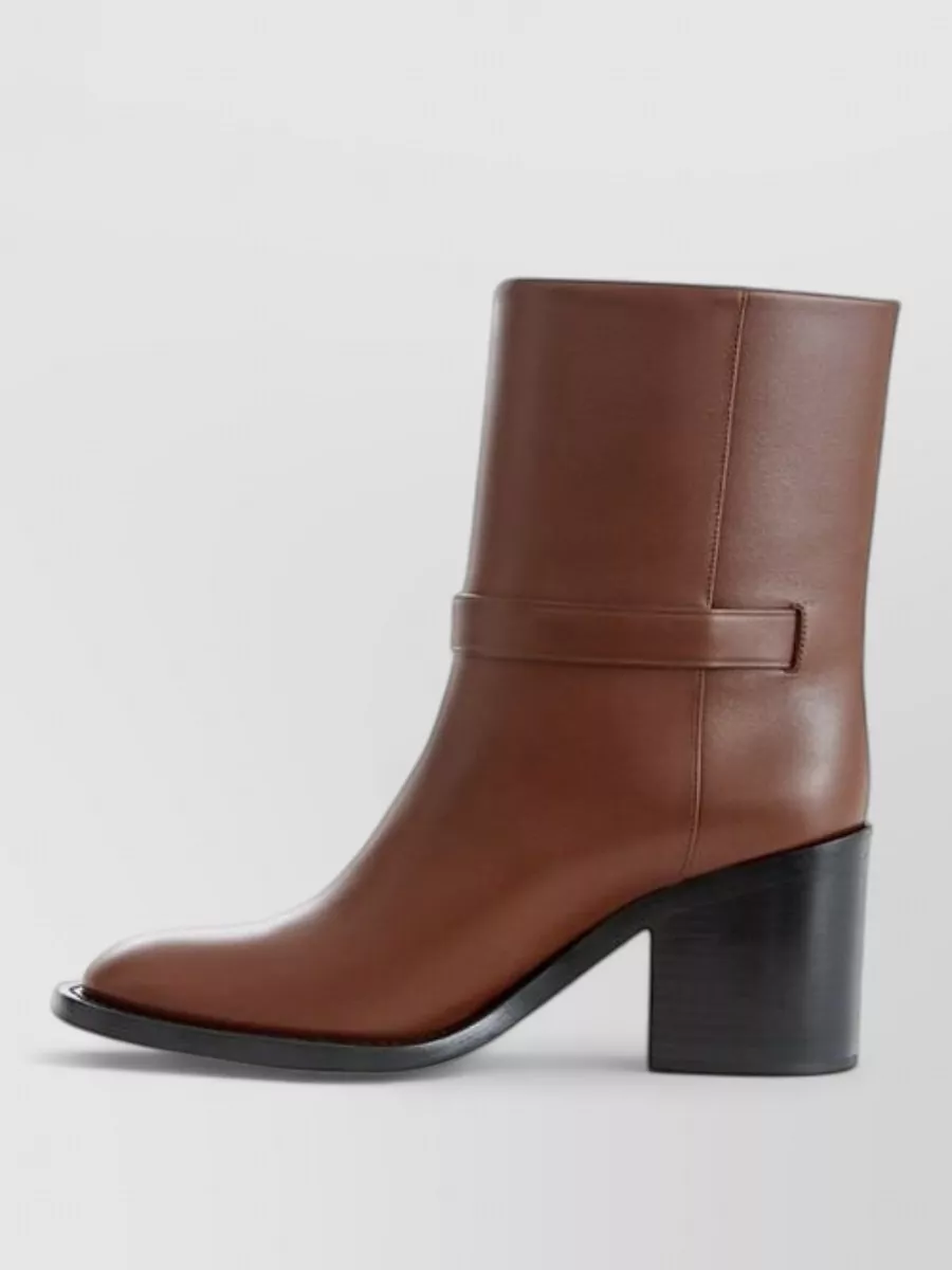 Burberry Leather Ankle Boots