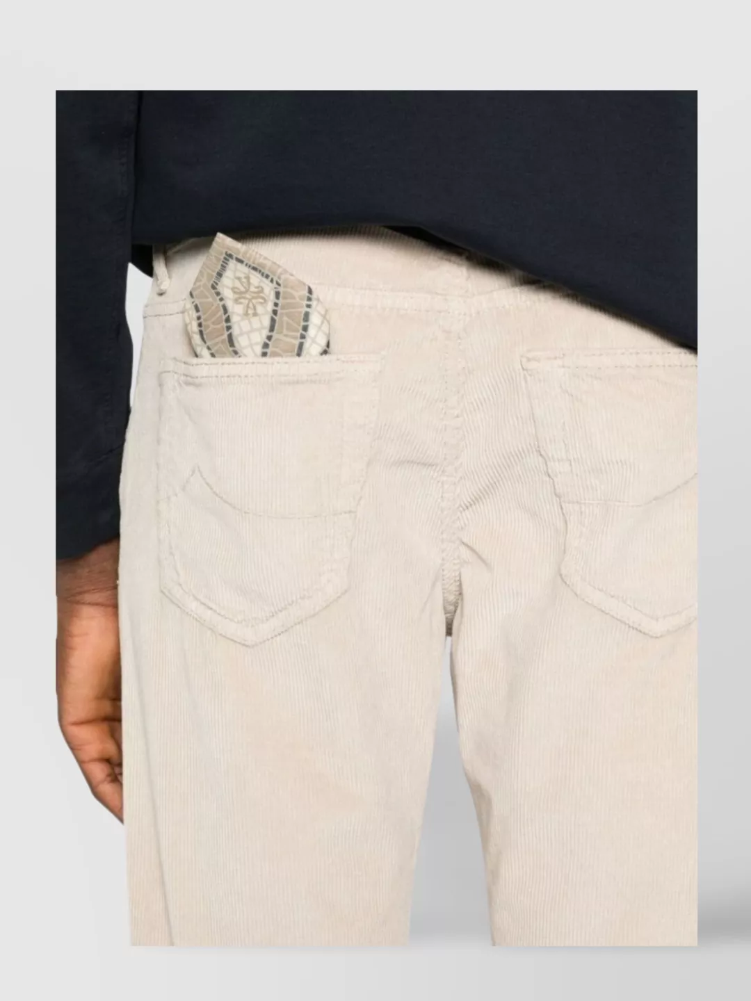 Jacob Cohen Tailored Corduroy Five-Pocket Trousers