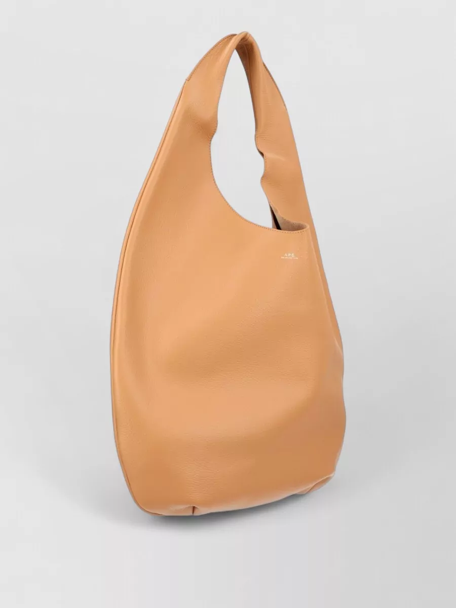 A.p.c. Neige Leather Tote Bag
