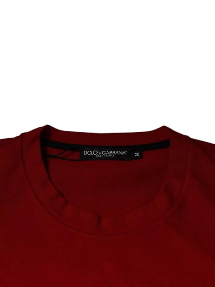 Dolce&Gabbana Cotton Crew Neck T-Shirt