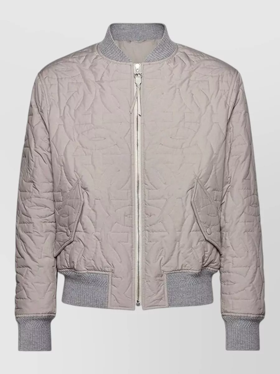 Ferragamo polyester bomber jacket