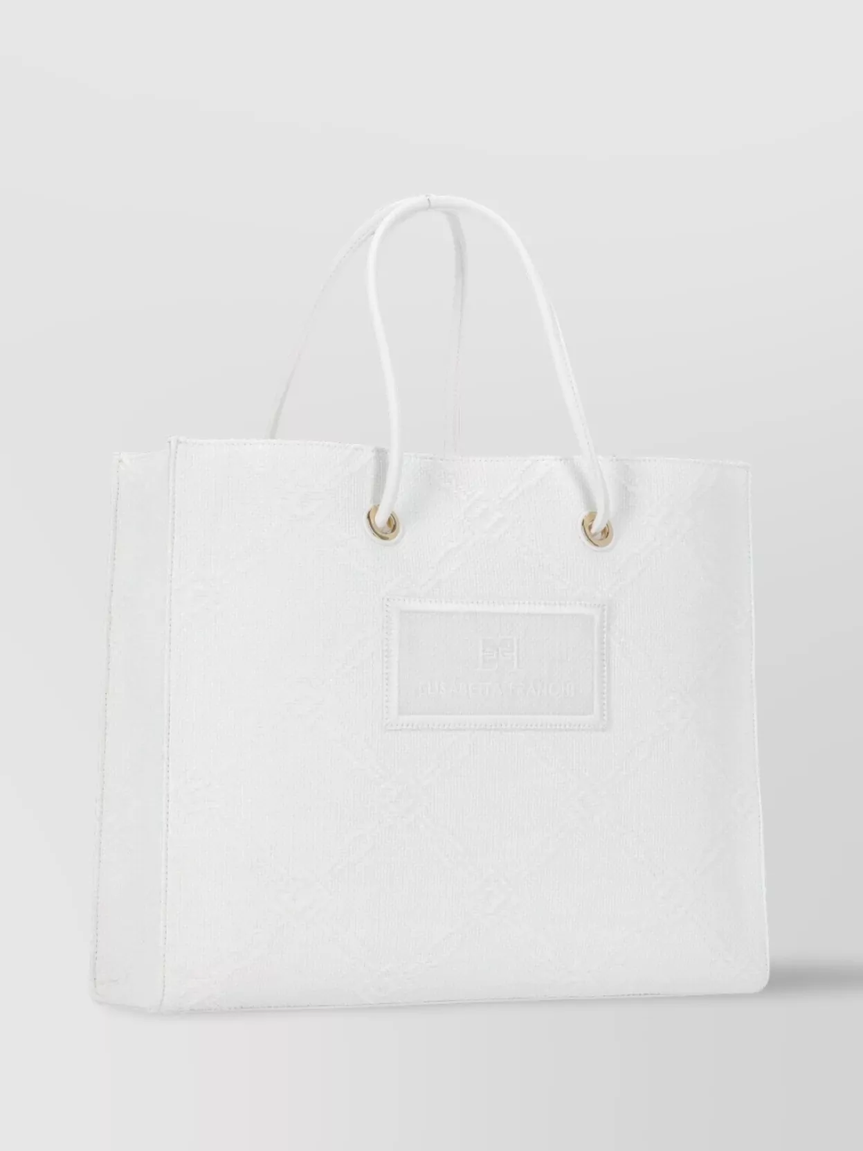 Elisabetta Franchi Open Top Shopper Tote Bag