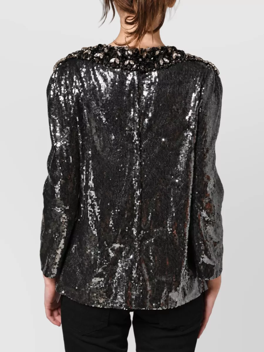 Dolce&Gabbana Sequin Embellished Blouse