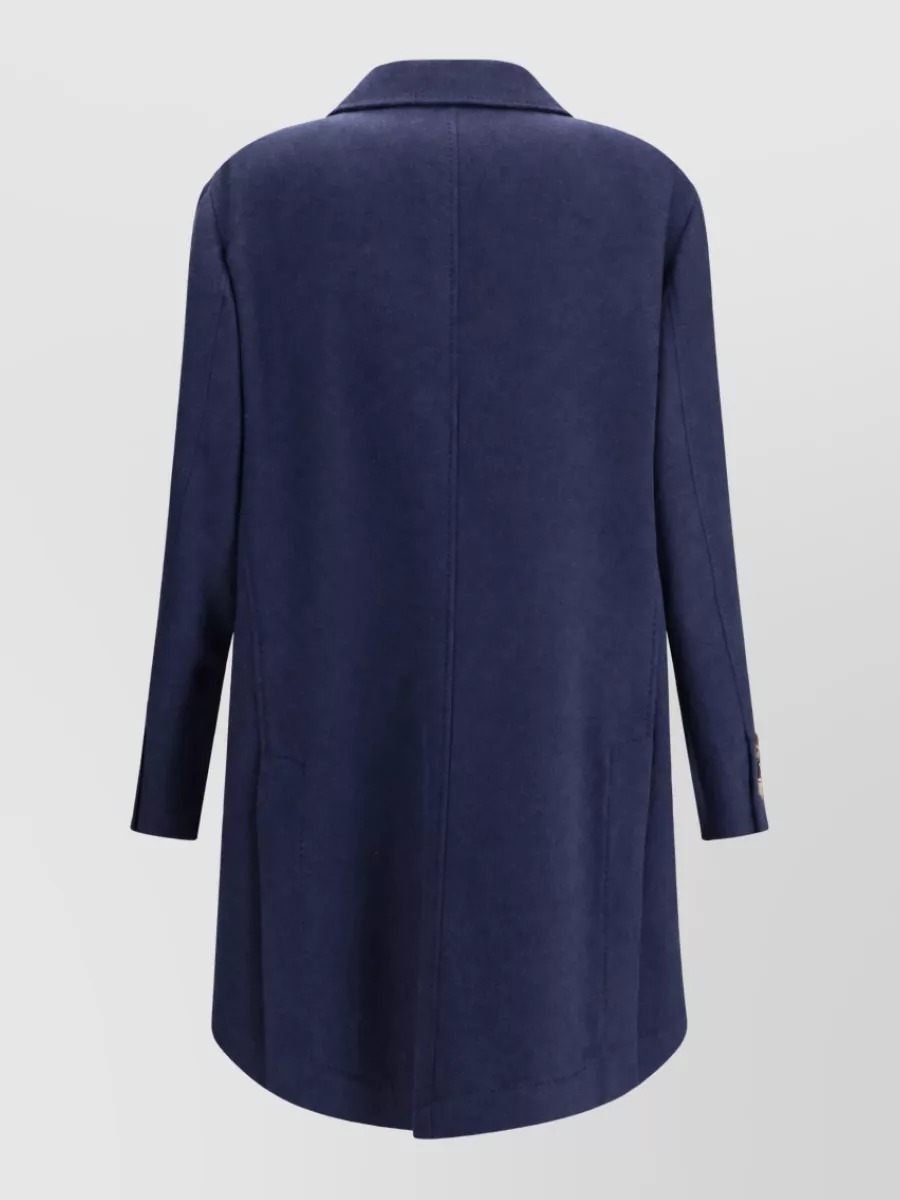 Brunello Cucinelli Cashmere Single Breasted Coat