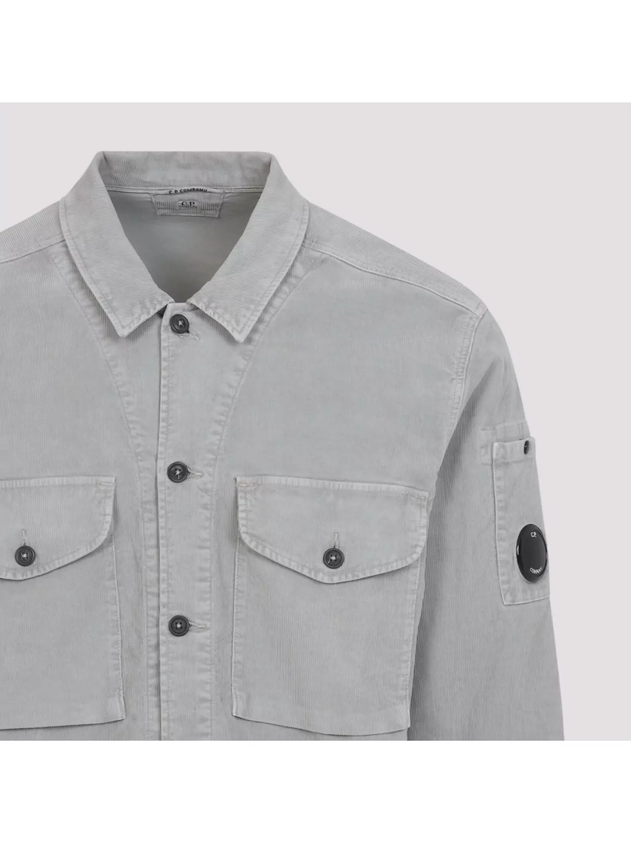 C.p. Company Overshirt Corduroy Chest Pockets