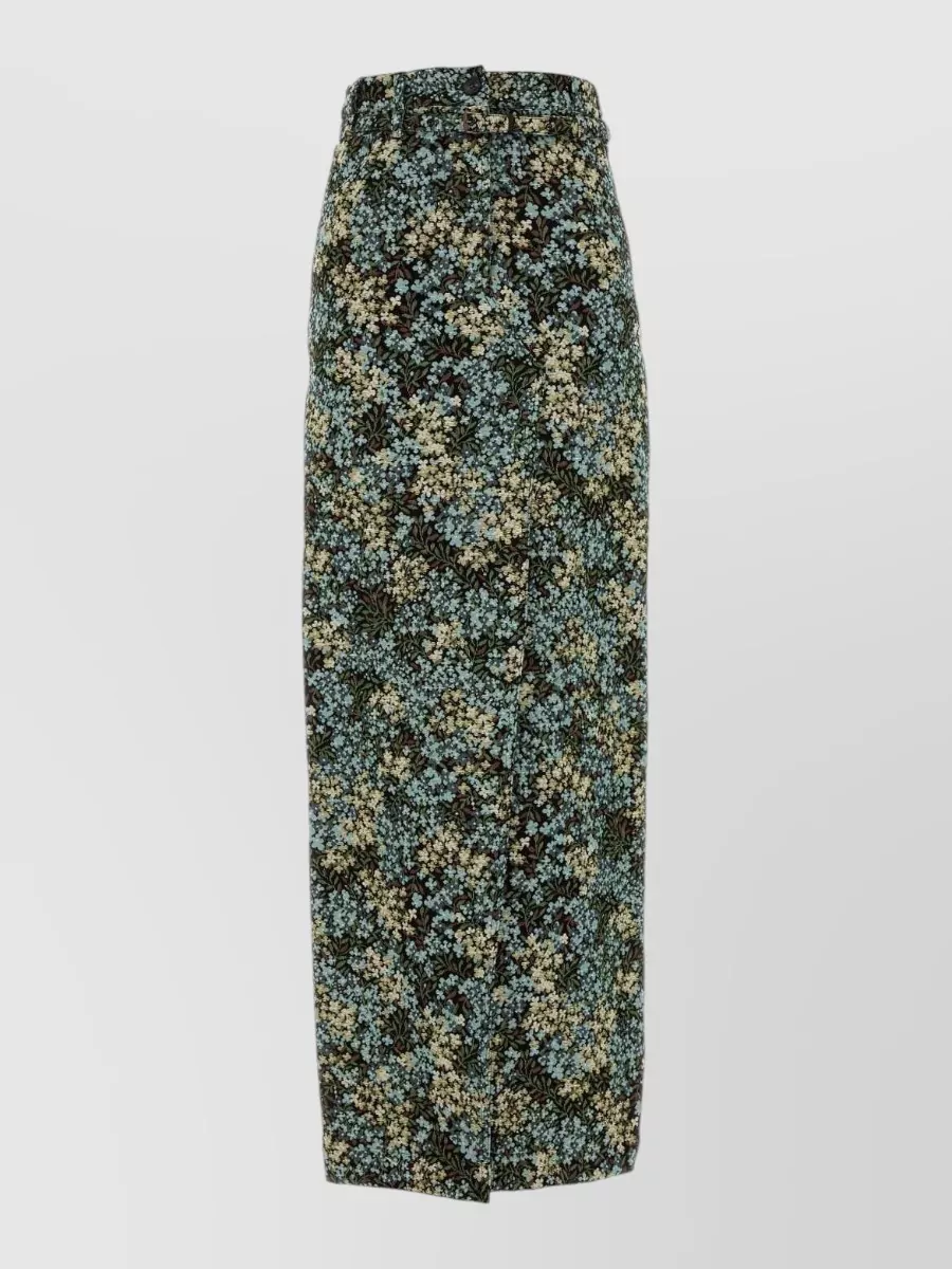 Dries Van Noten Fitted Skirt