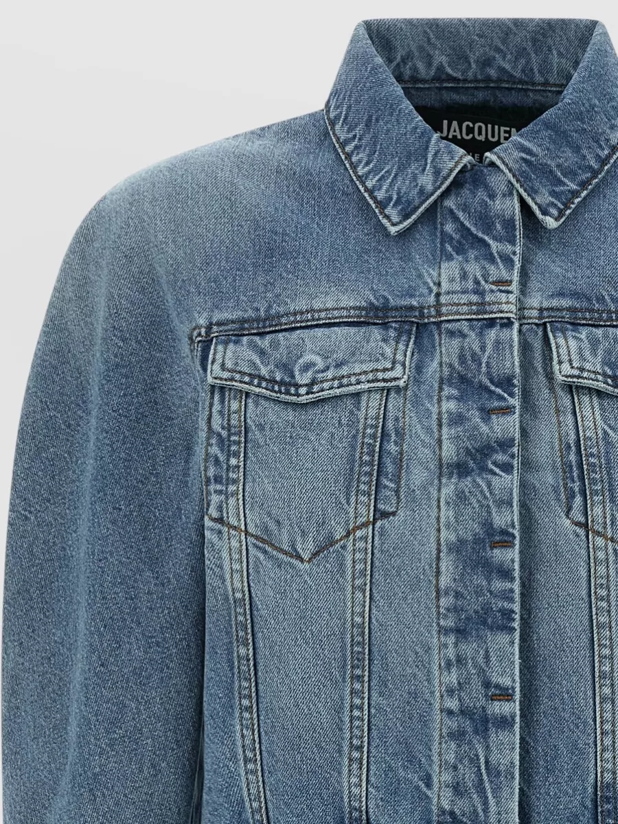 Jacquemus Denim Cropped Jacket