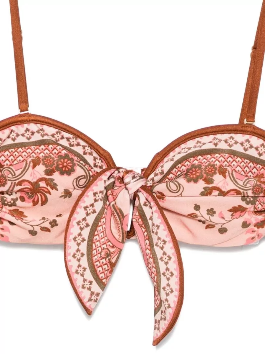 Zimmermann Printed Bikini Briefs