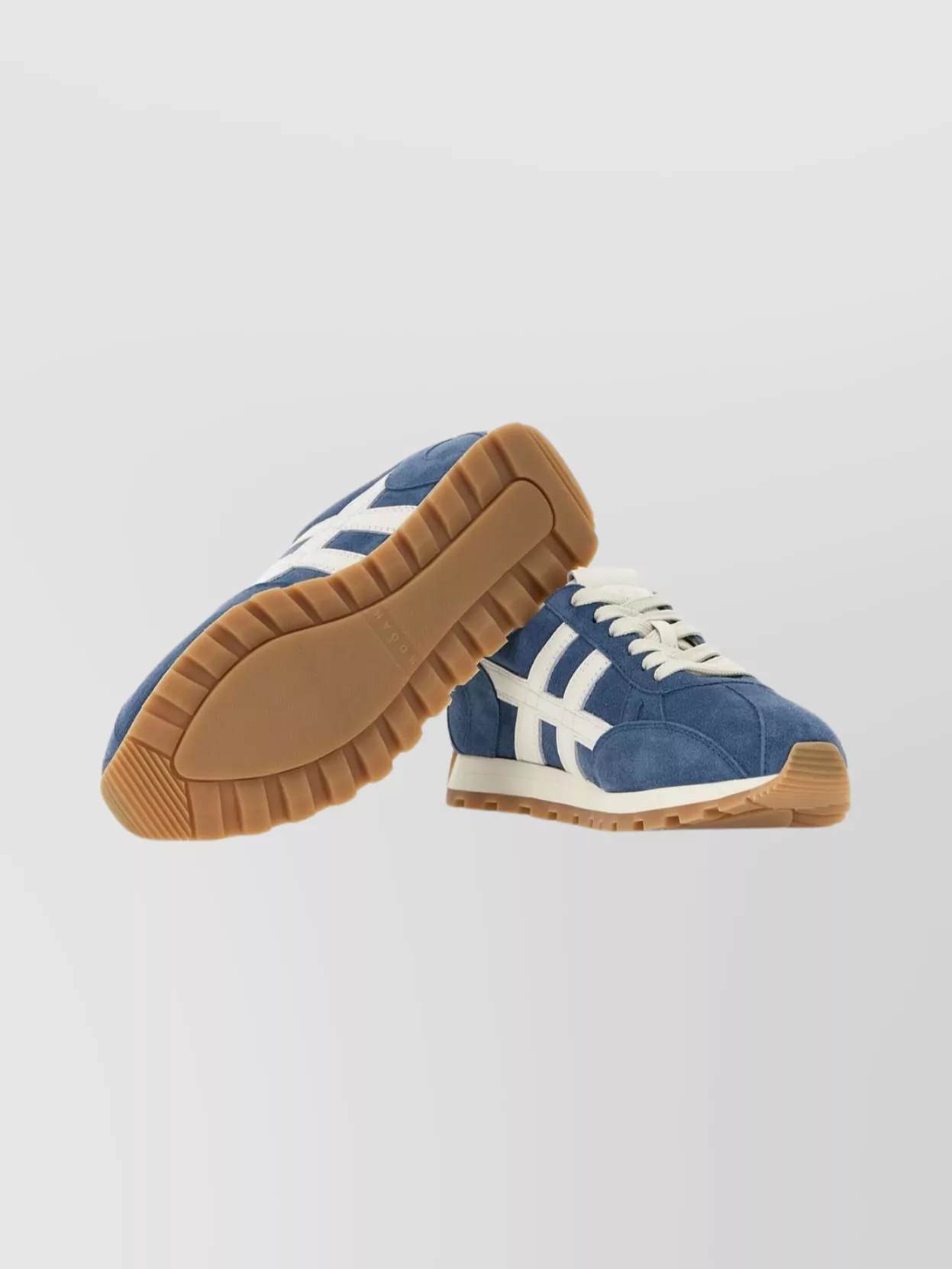 Hogan Sneakers With Contrast Stripes And Rubber Sole