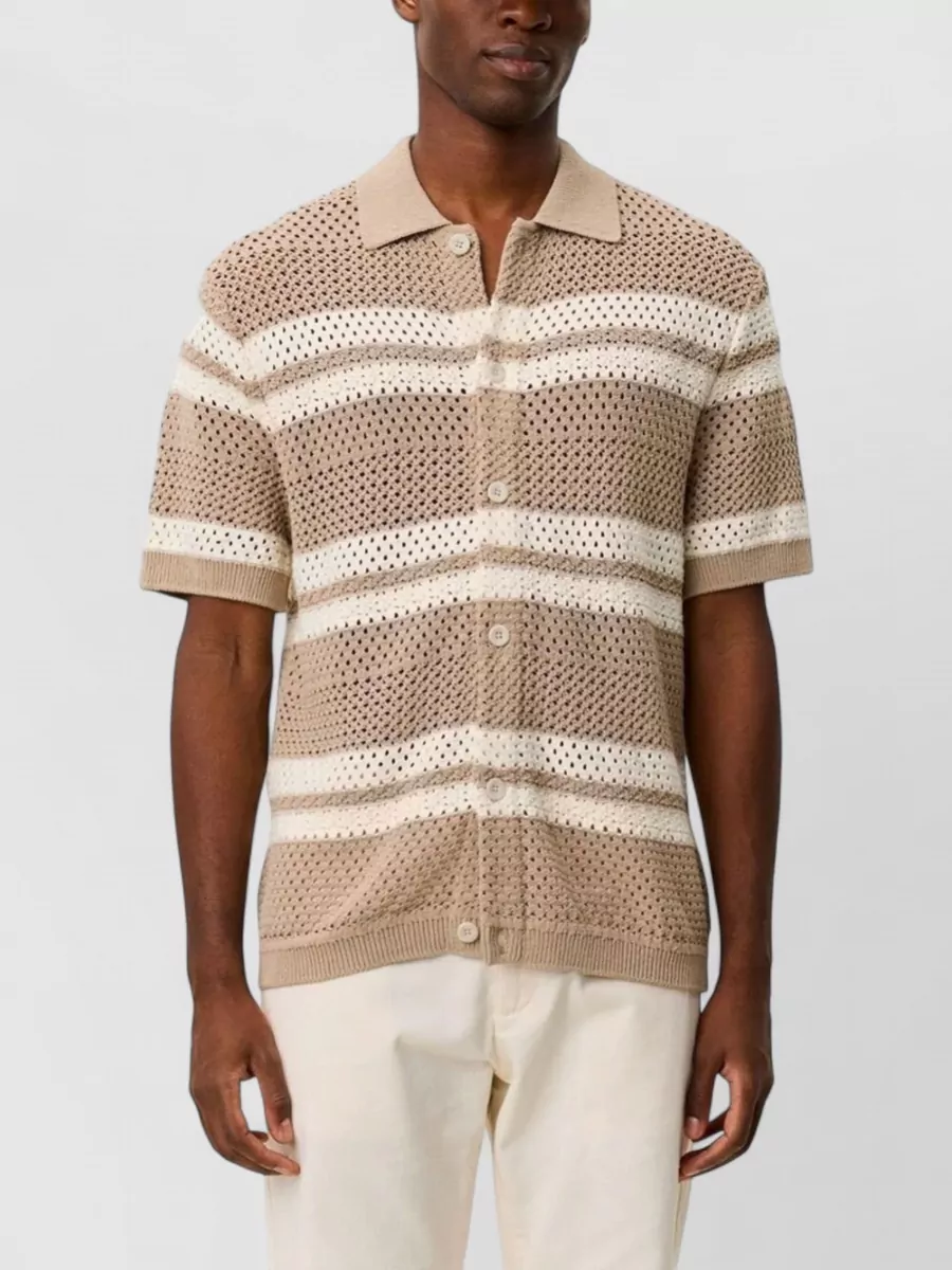 Les Deux Short Sleeve Cardigan
