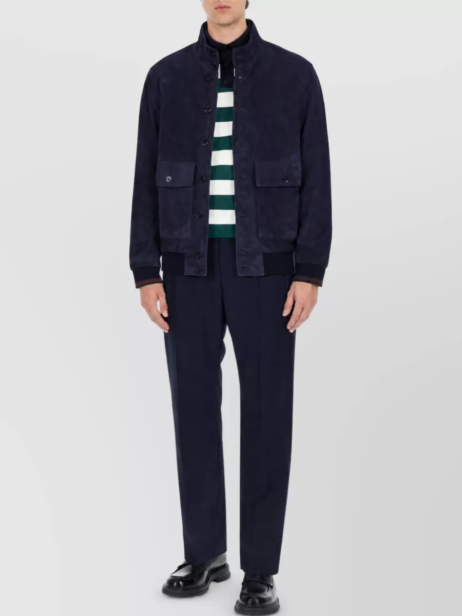 Gucci Suede Single Breasted Coat