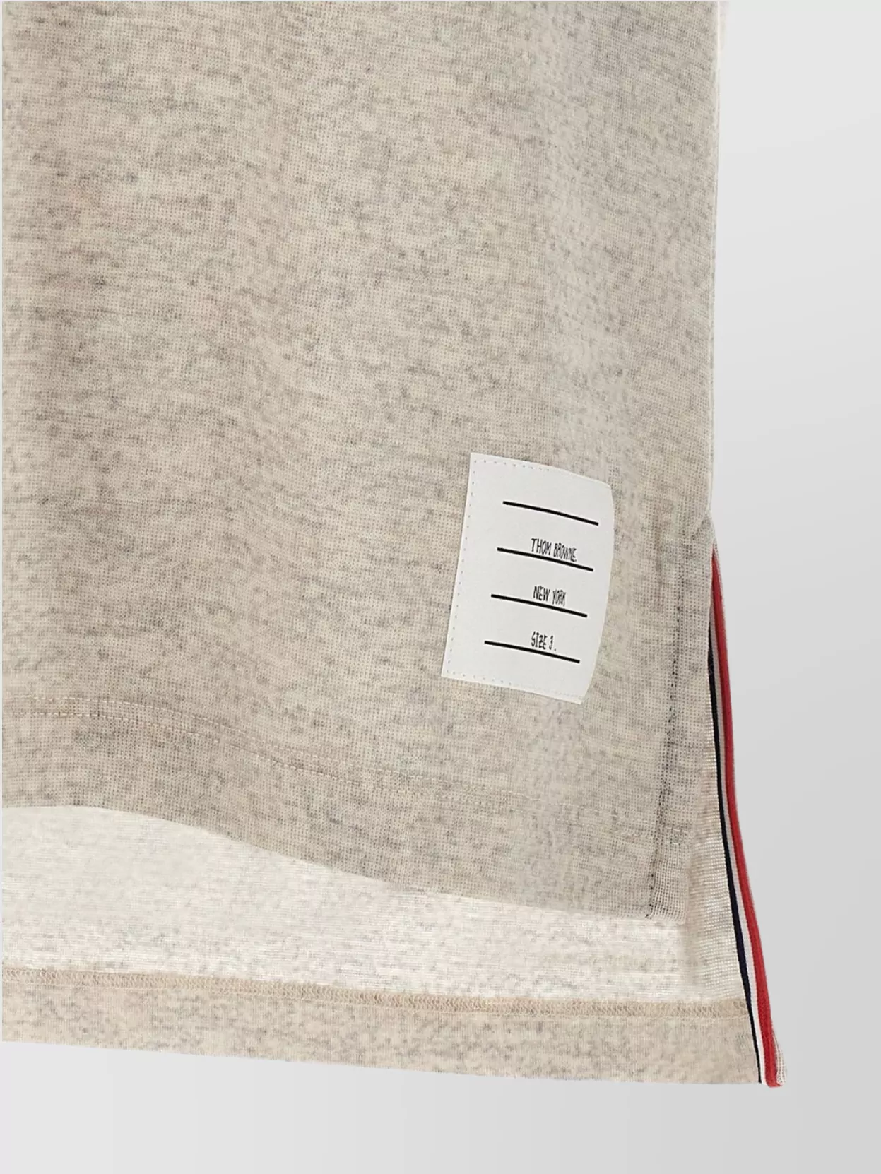 Thom Browne '4Bar' Detail Polo Shirt
