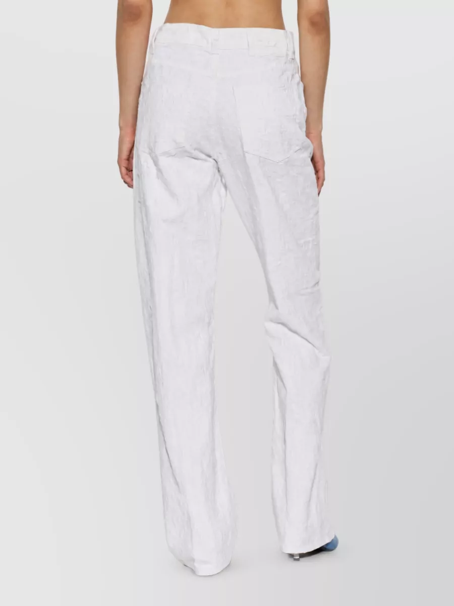Diesel Cotton Straight-Leg Jeans