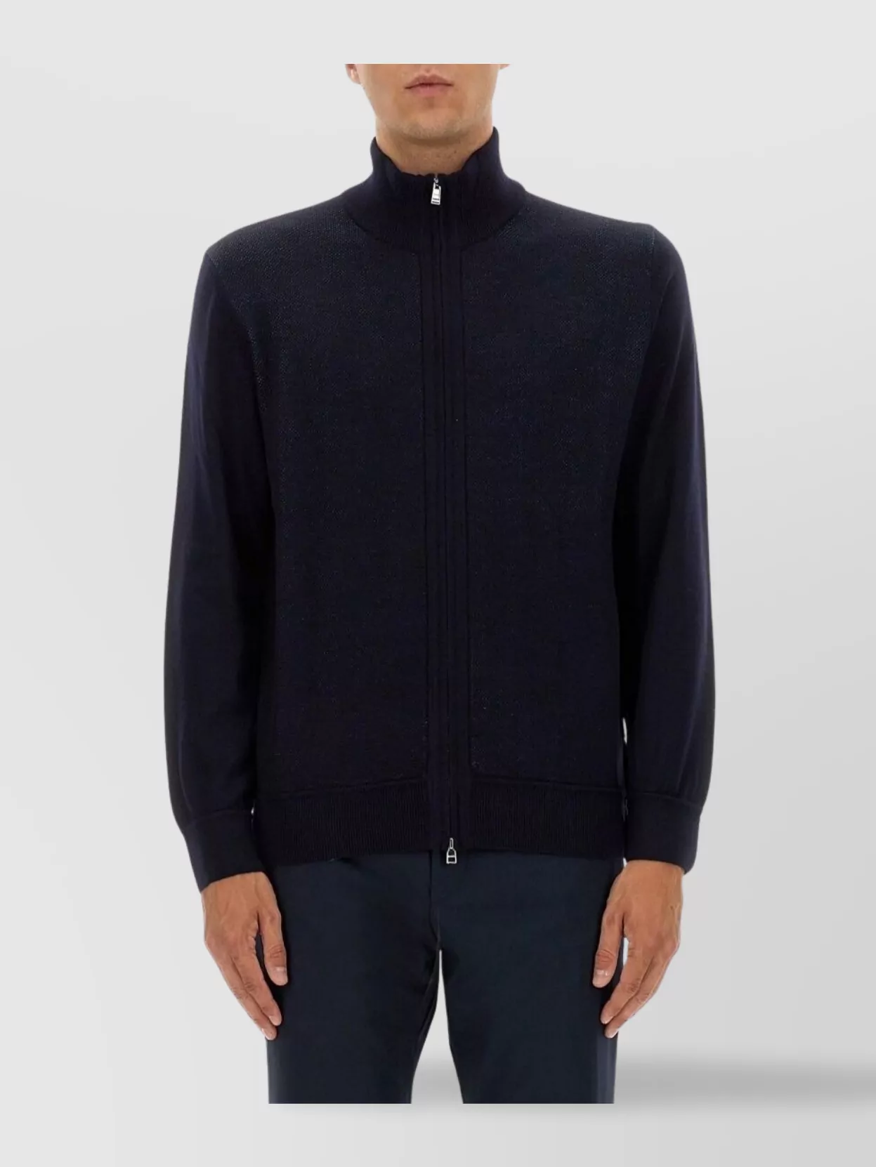Hugo Boss Sweater Boss Men Color Blue In Blue