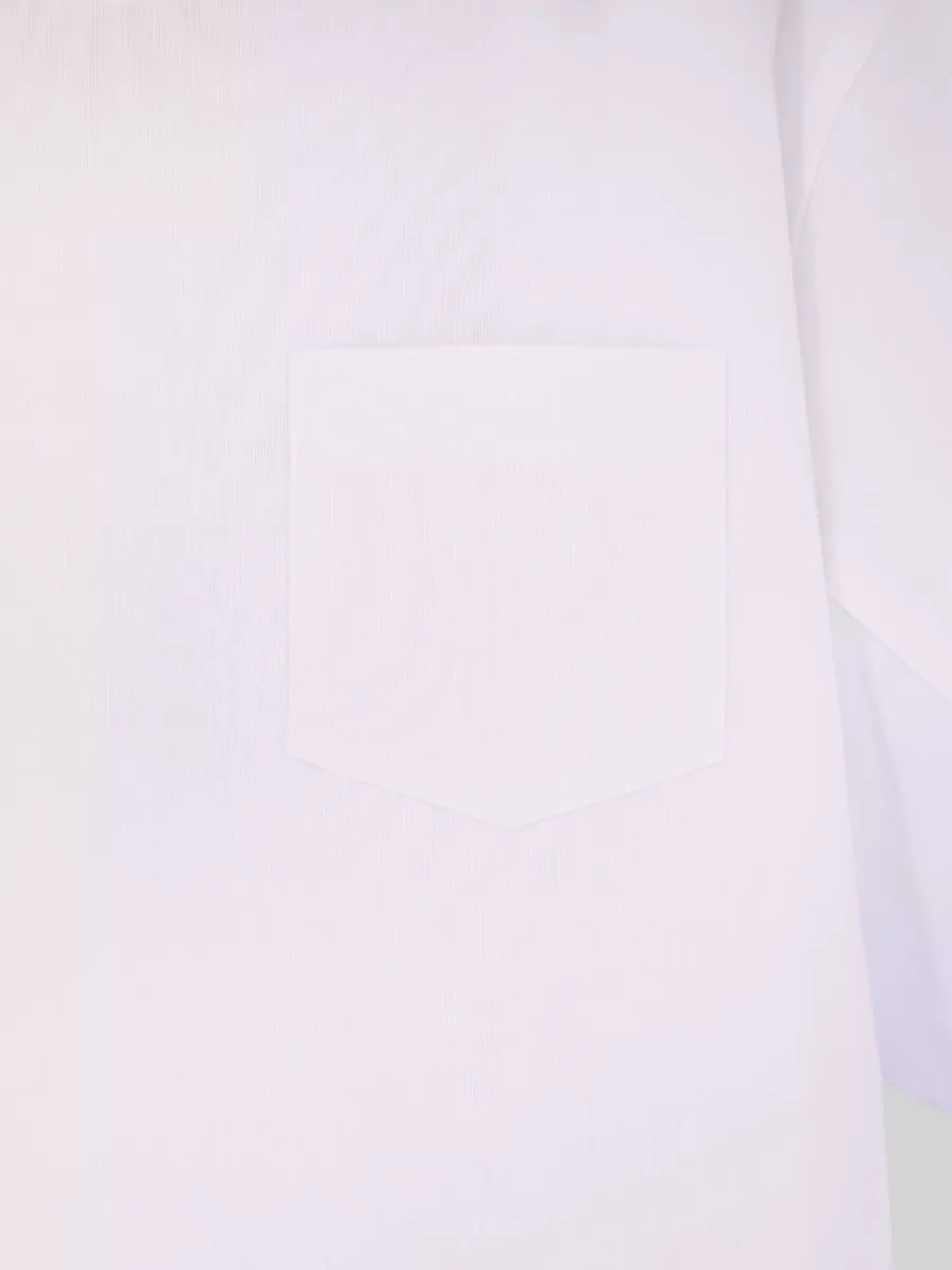 Sacai Crew Neck Cotton T-Shirt Chest Pocket