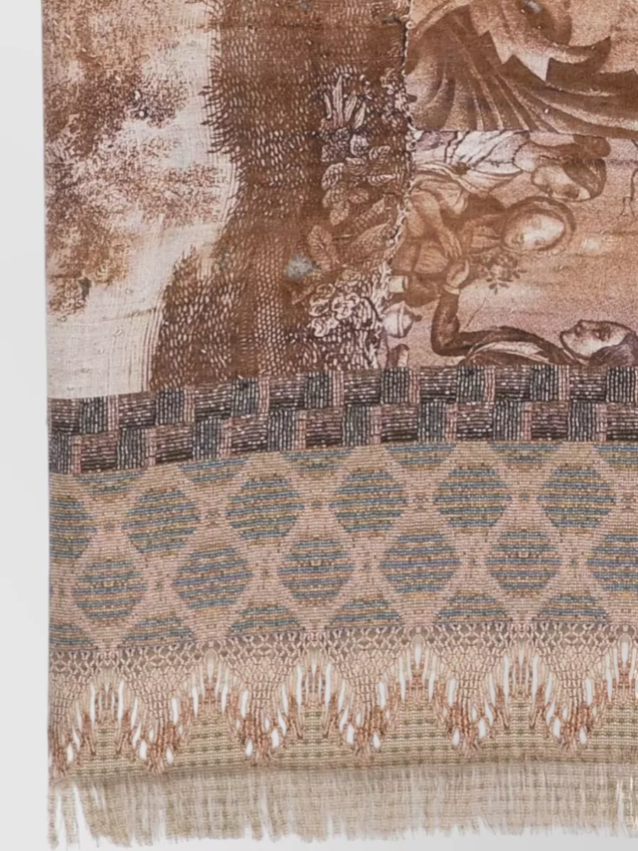 Pierre Louise Mascia Printed Silk Scarf