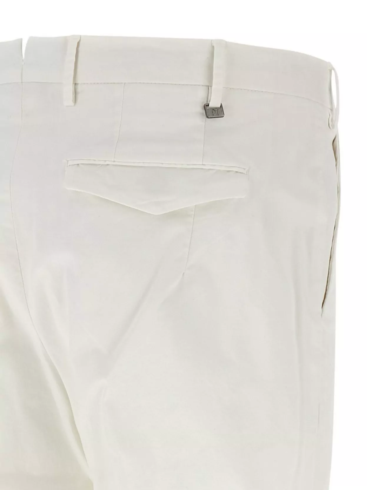 Pt Torino Tailored Trousers With Belt Loops And Back Pockets