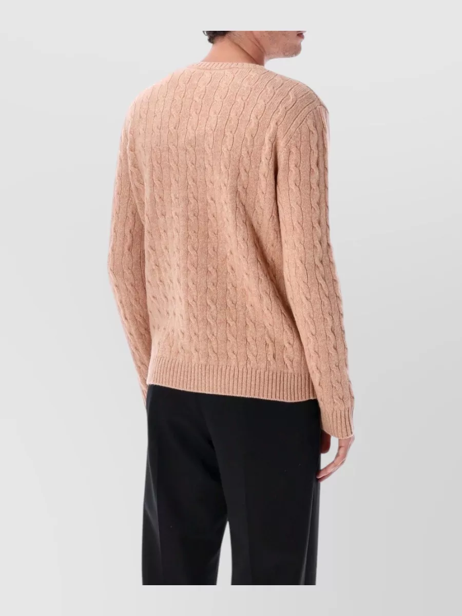 Valentino Garavani Virgin Wool Cable-Knit Jumper