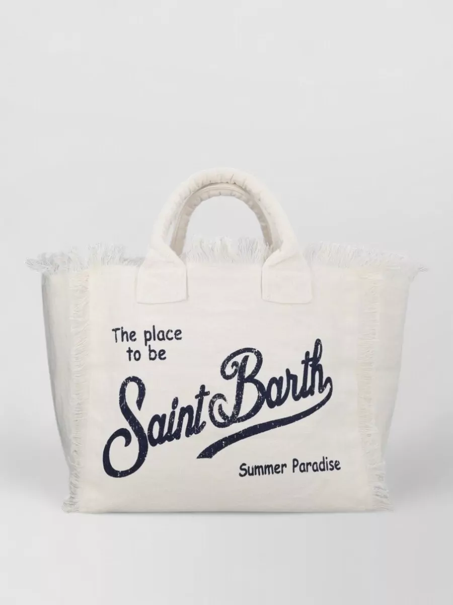 Mc2 Saint Barth Linen Beach Bag