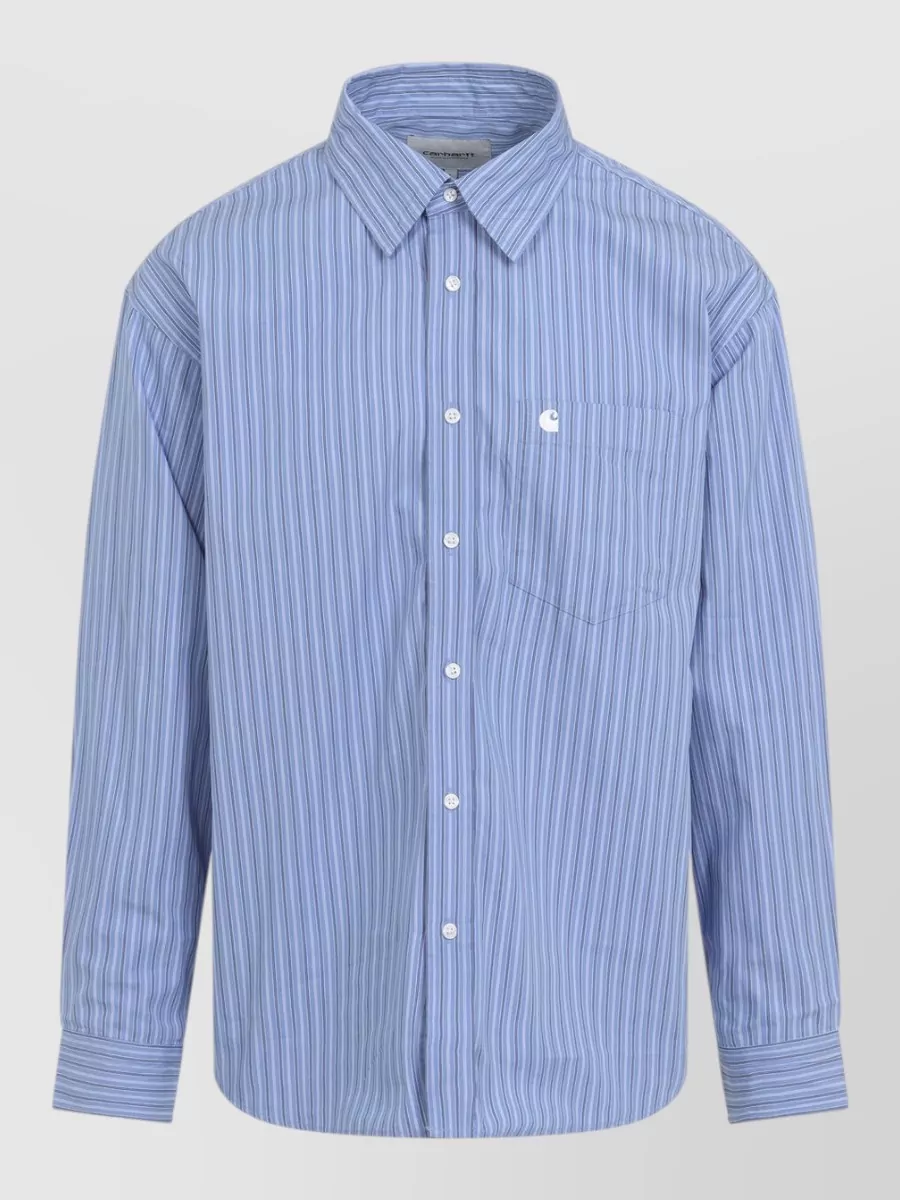 Carhartt Wip striped long-sleeve shirt