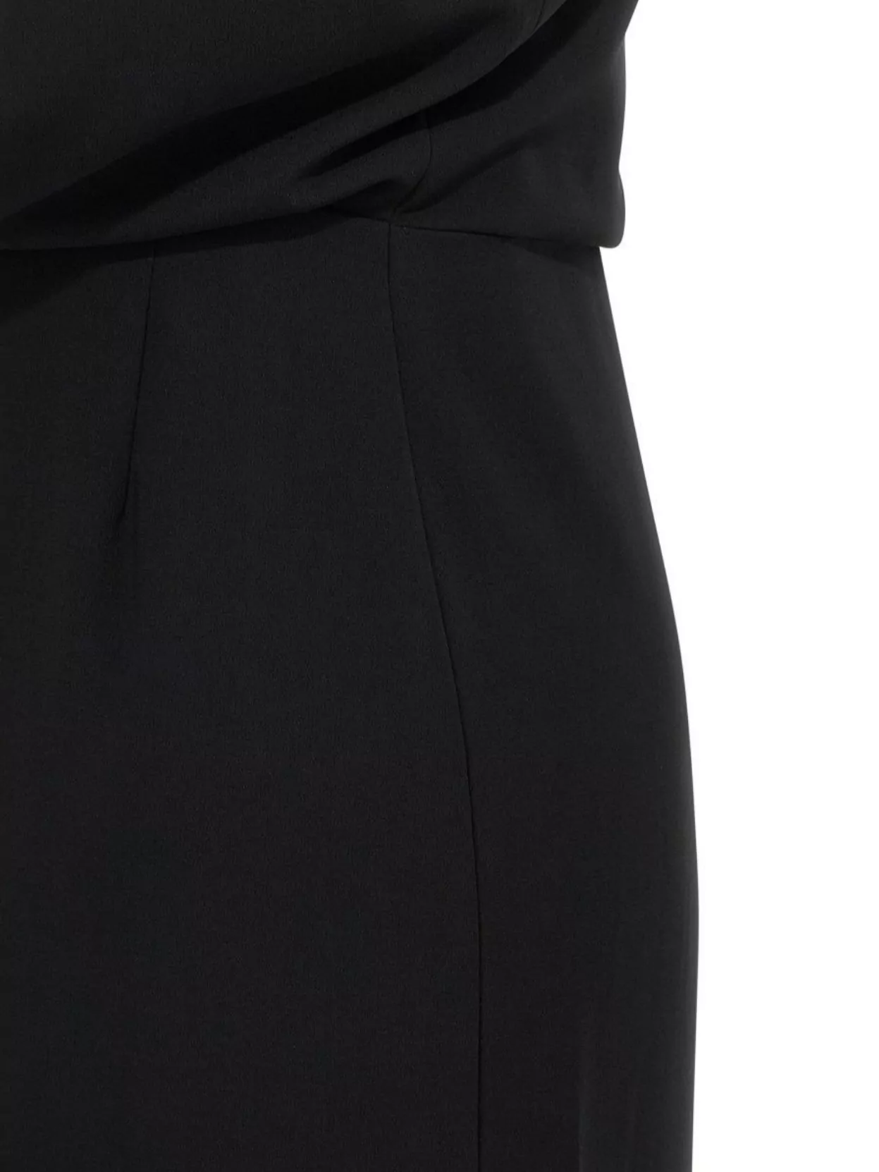 Max Mara Asymmetric Neckline Draped Floor-Length Dress
