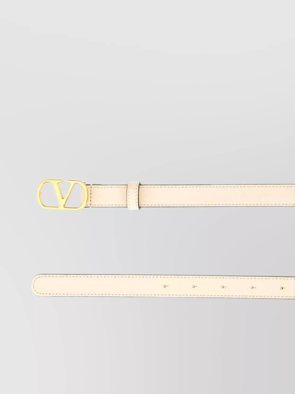 Valentino Garavani Belt Adjustable Length Gold-Tone Buckle