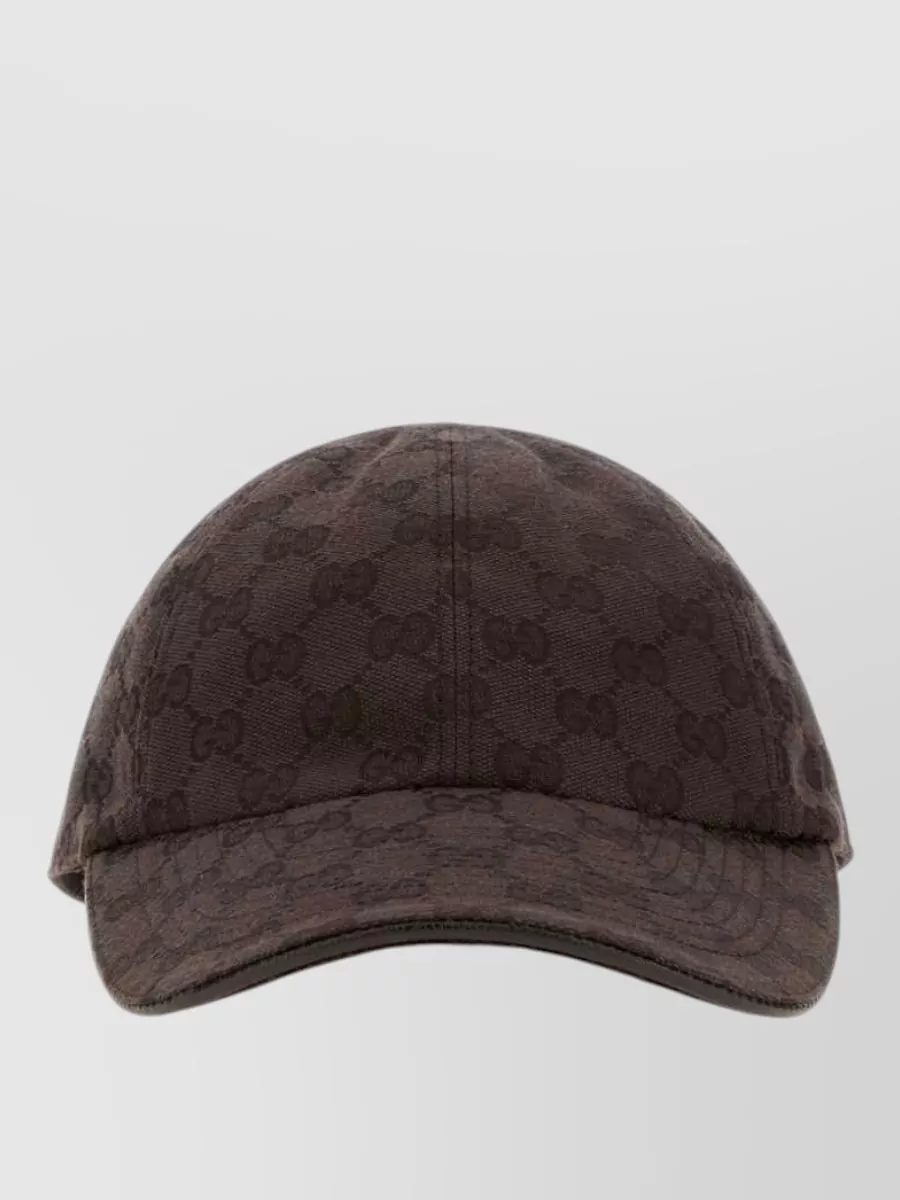Gucci logo-jacquard baseball cap