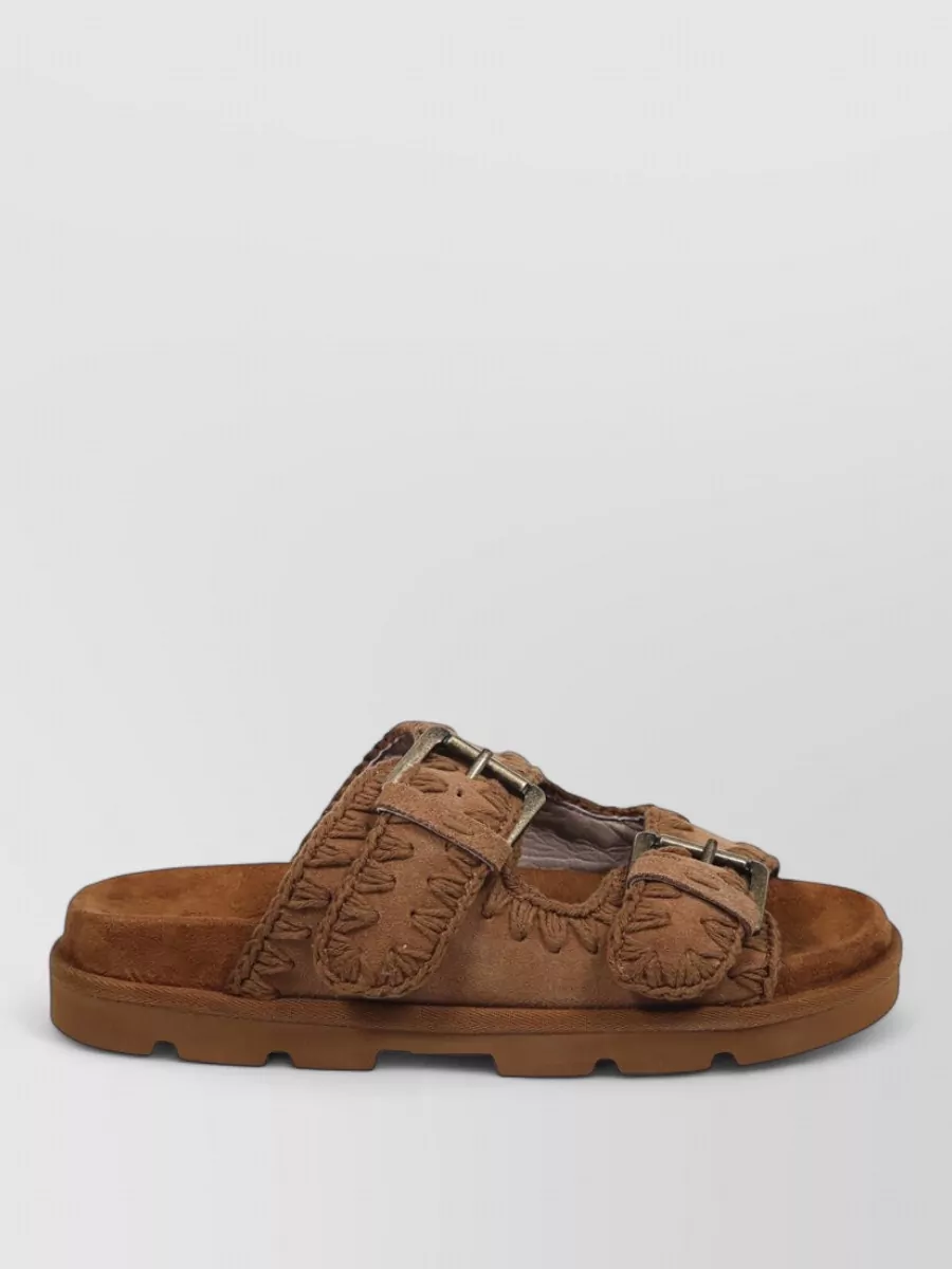 Mou Leather Sandals