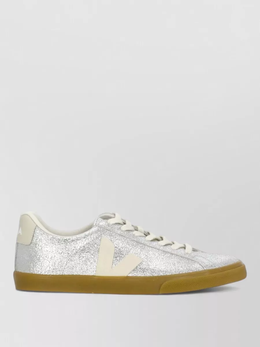 Veja leather low-top sneakers