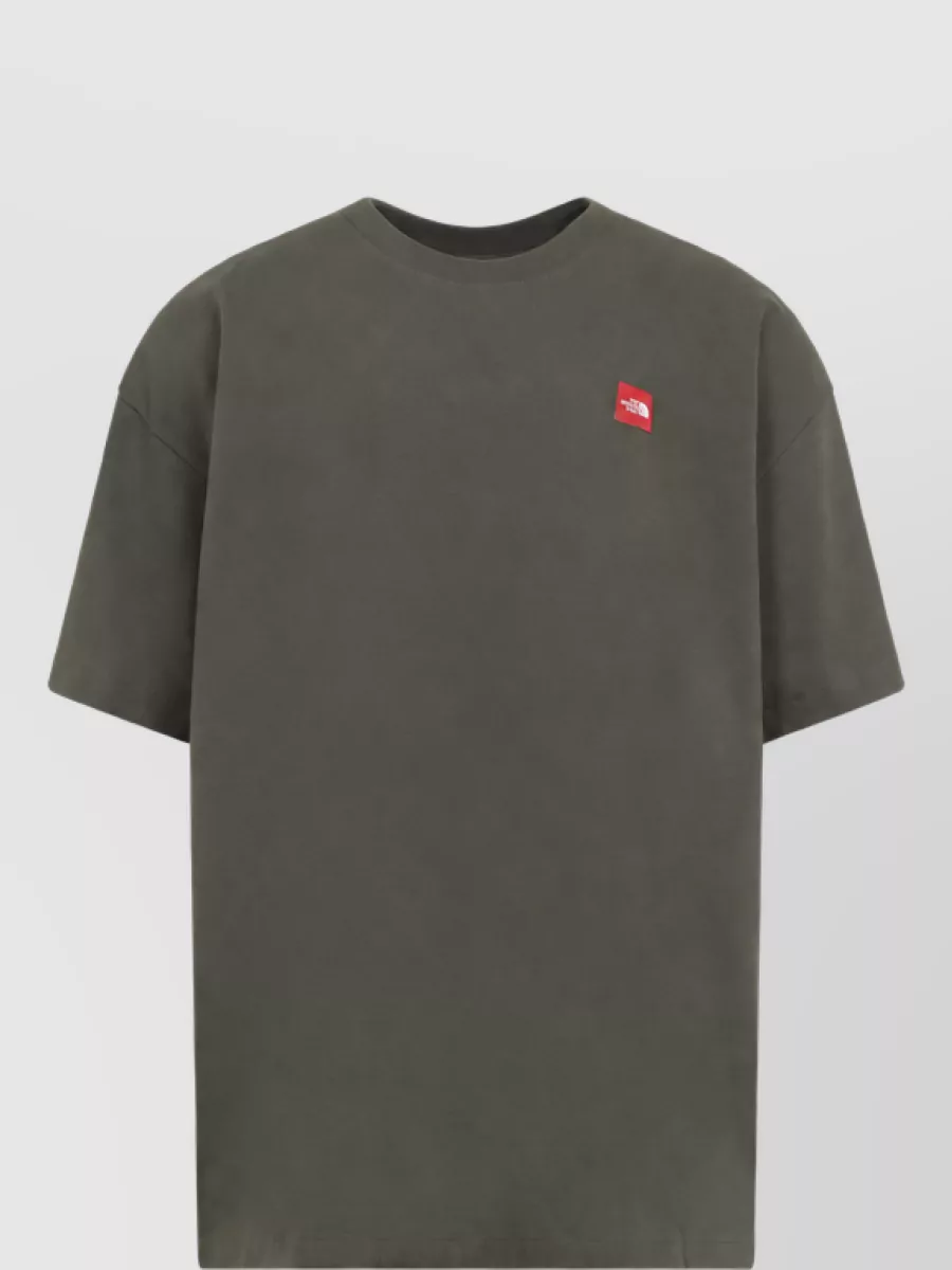 The North Face Cotton Ribbed Crew Neck Relaxed-Fit Short-Sleeve T-Shirt