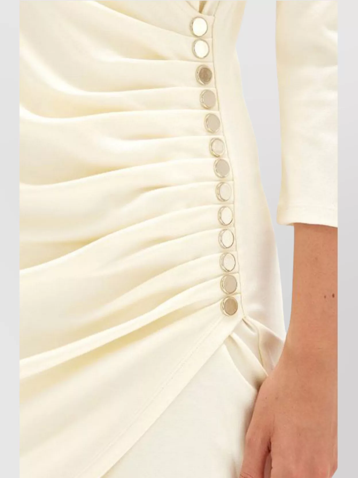 Blugirl Dress V-Neckline 3/4 Sleeves