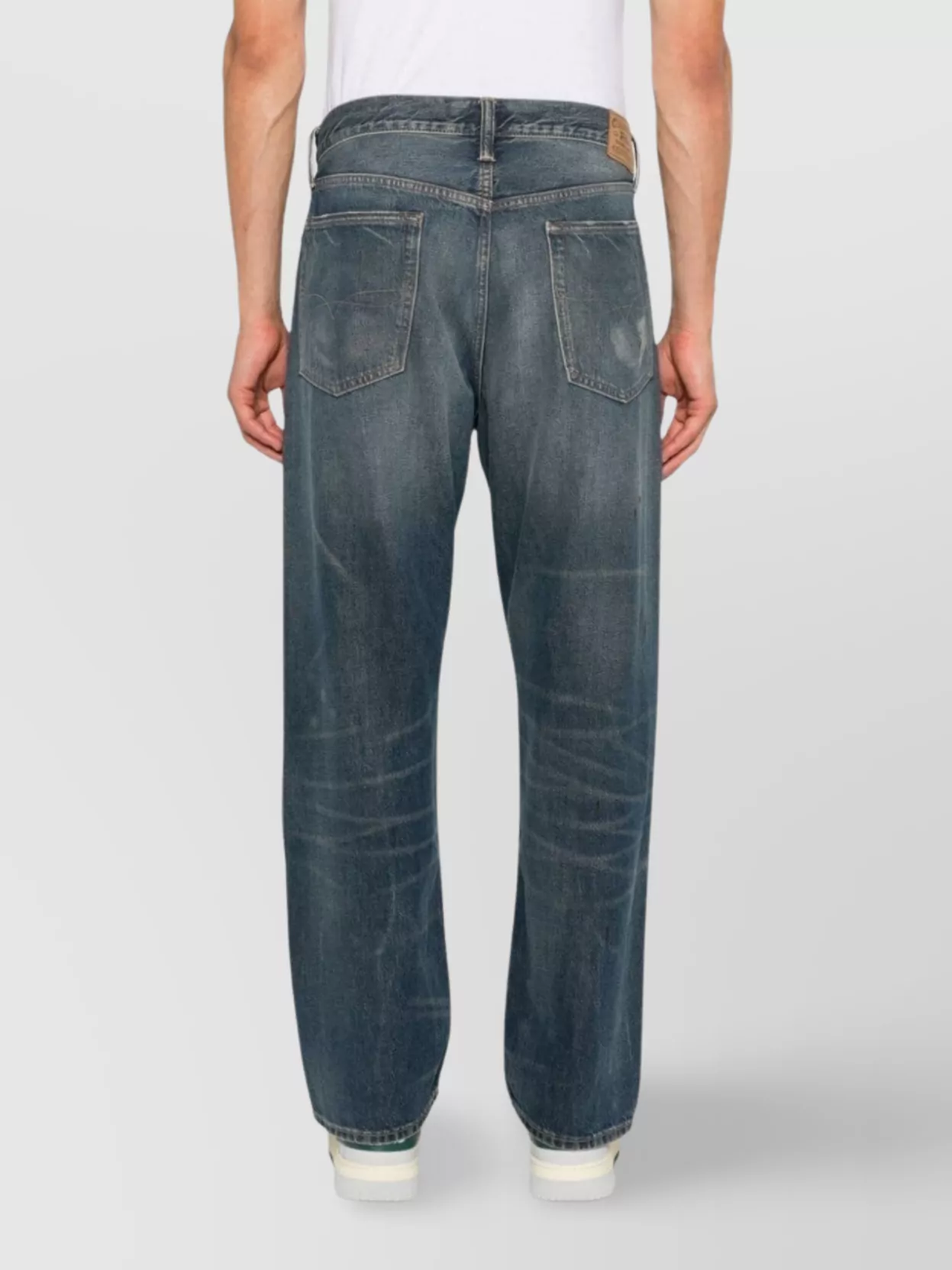 Ralph Lauren Straight Leg Denim Trousers