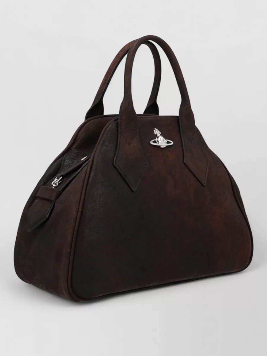 Vivienne Westwood Shoulder Bag Structured Shape Top Handles Pockets