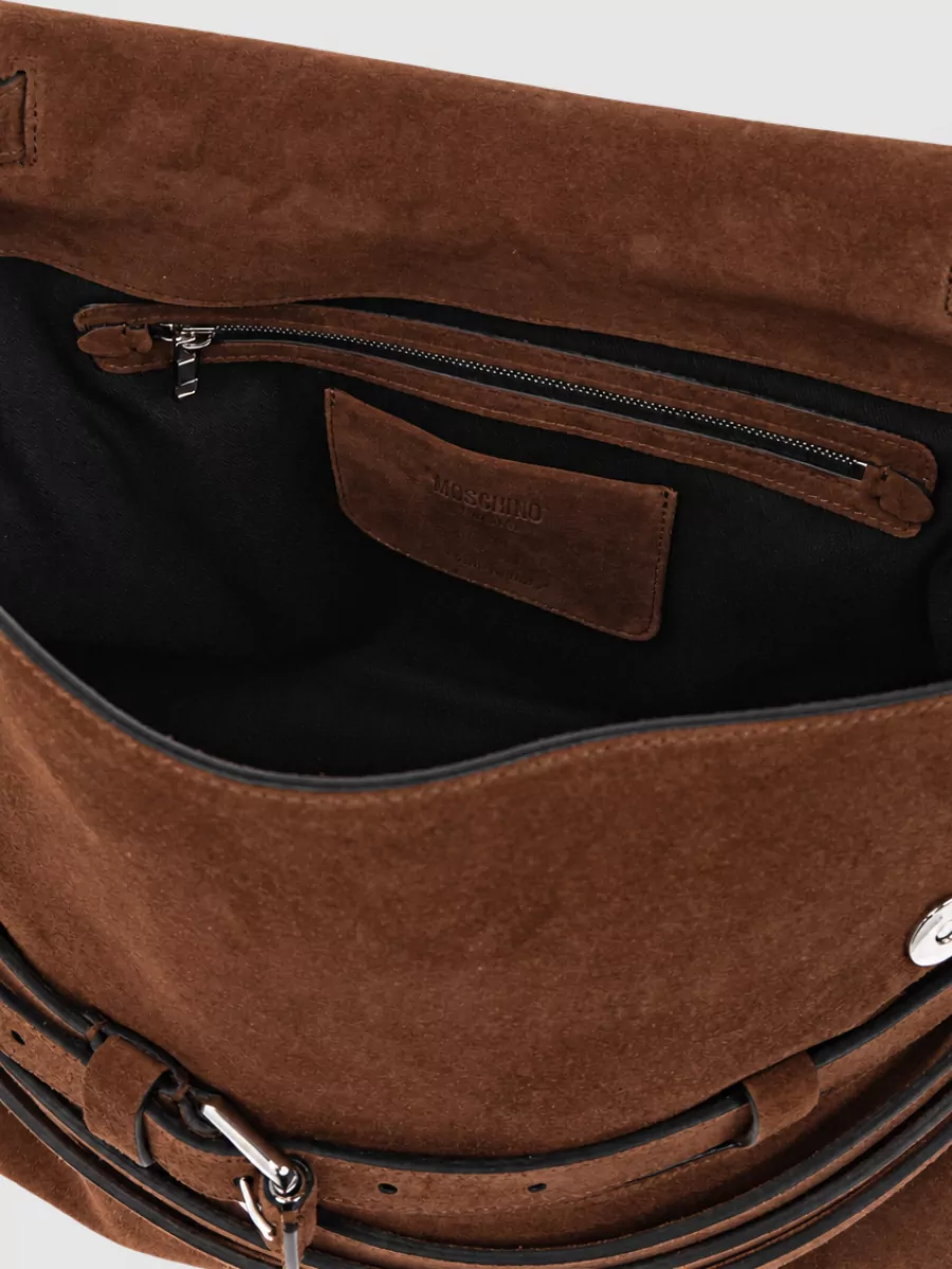 Moschino Leather Shoulder Bag