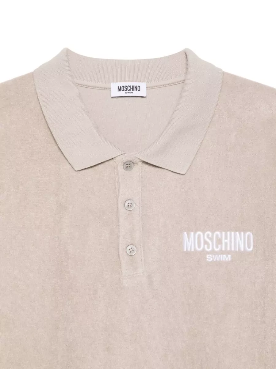 Moschino Short-Sleeve Polo Shirt