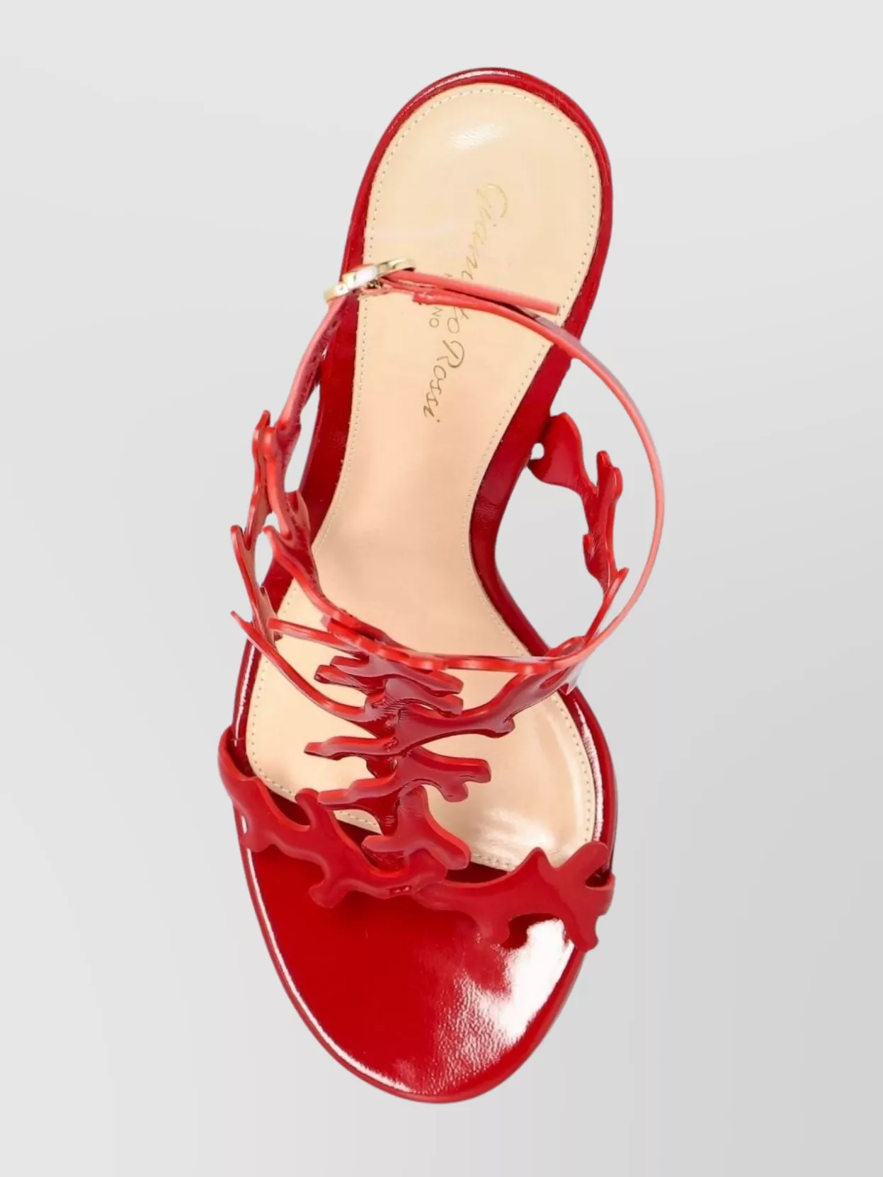 Gianvito Rossi Stiletto Heel Sandals Featuring Cut-Out Design