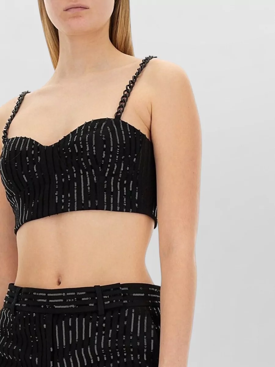 Michael Kors Slim-Fit Bustier Top