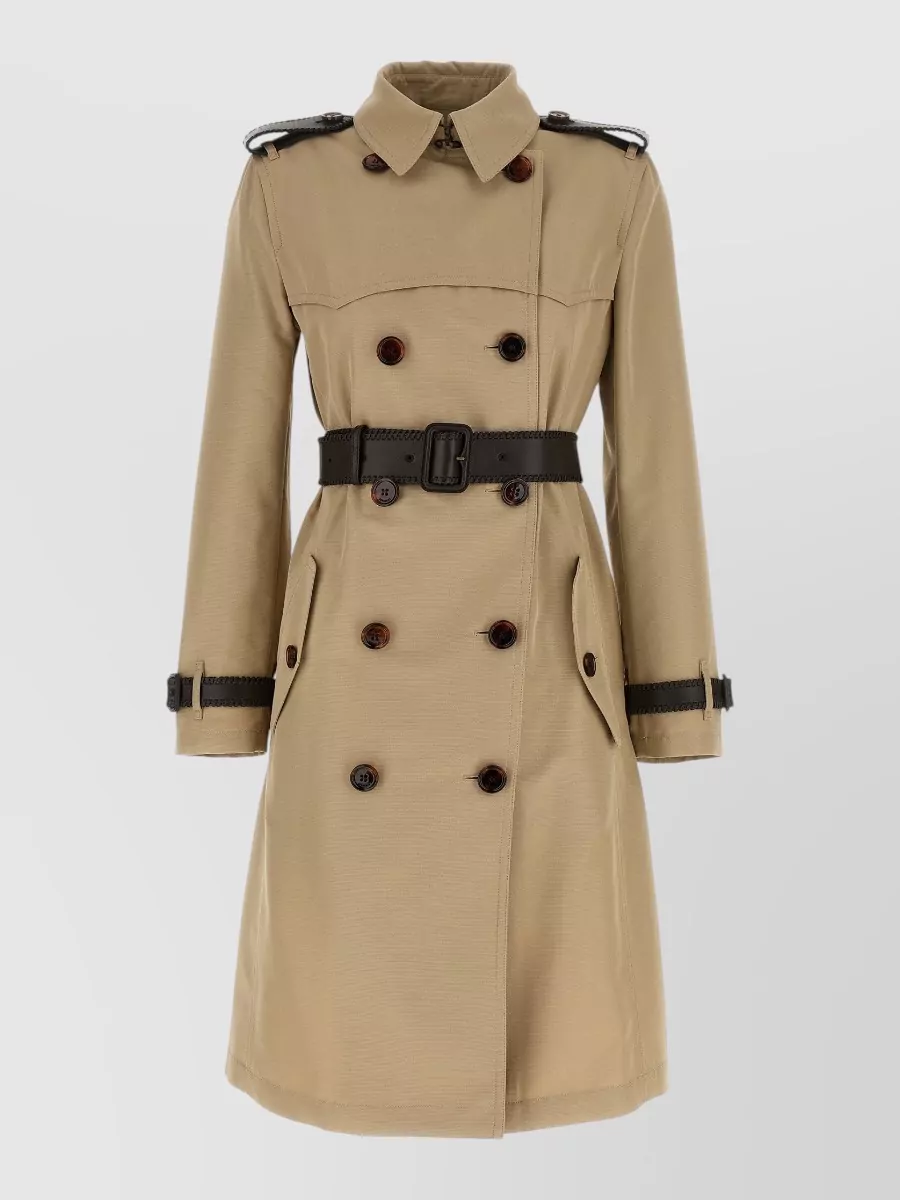 Burberry Silk Trench Coat