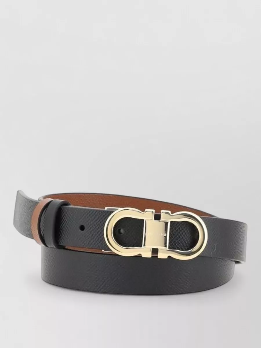 Ferragamo Leather Reversible Belt