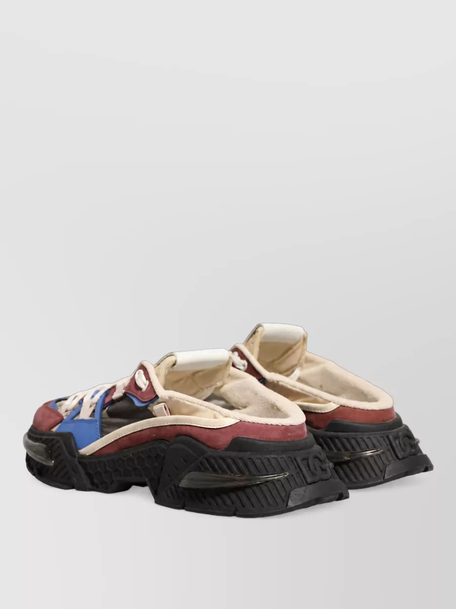 Dolce&Gabbana Leather Panelled Sneakers