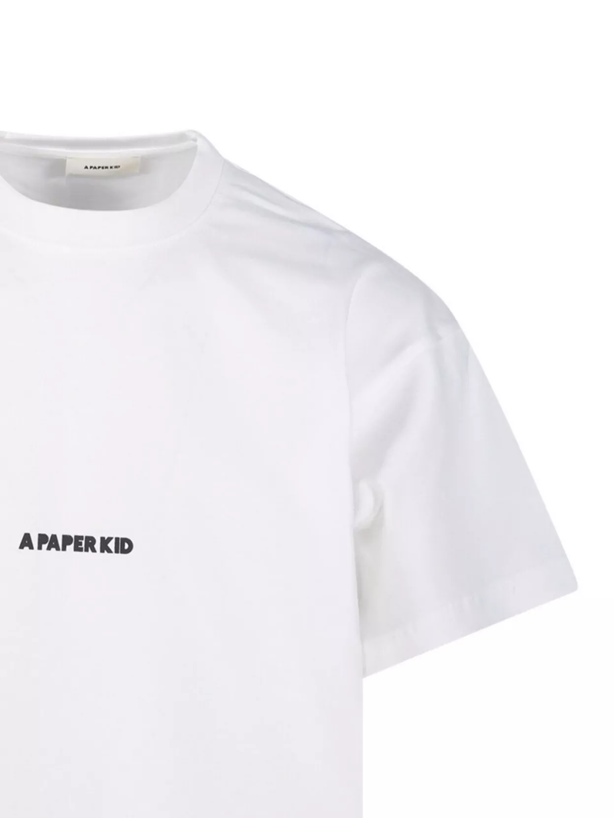 A Paper Kid Crew Neck Short Sleeve T-Shirt Design
