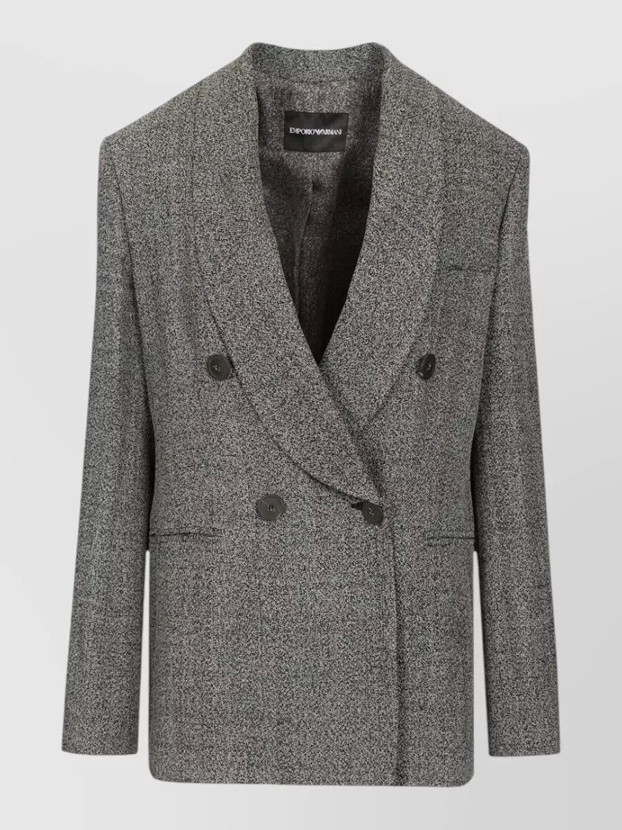Emporio Armani double-breasted suit jacket