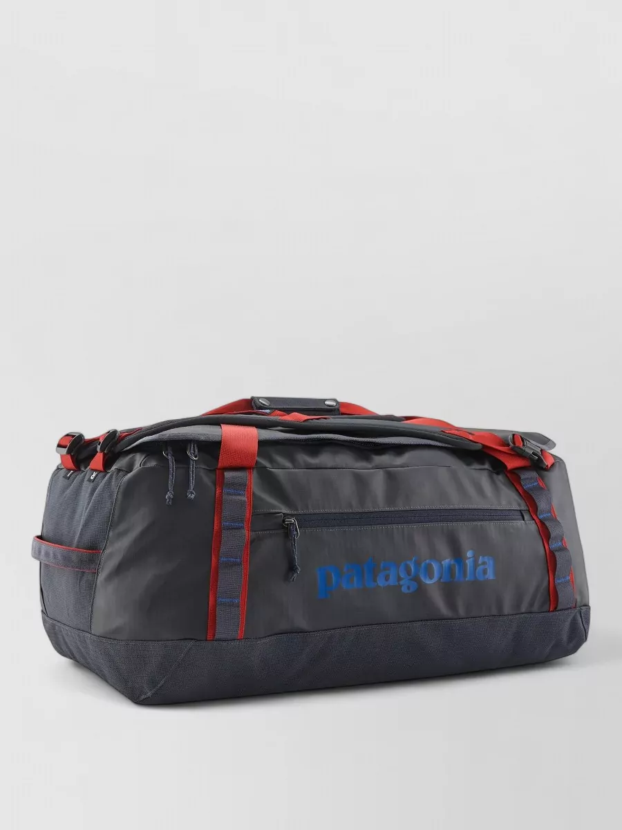 Patagonia recycled polyester duffle backpack