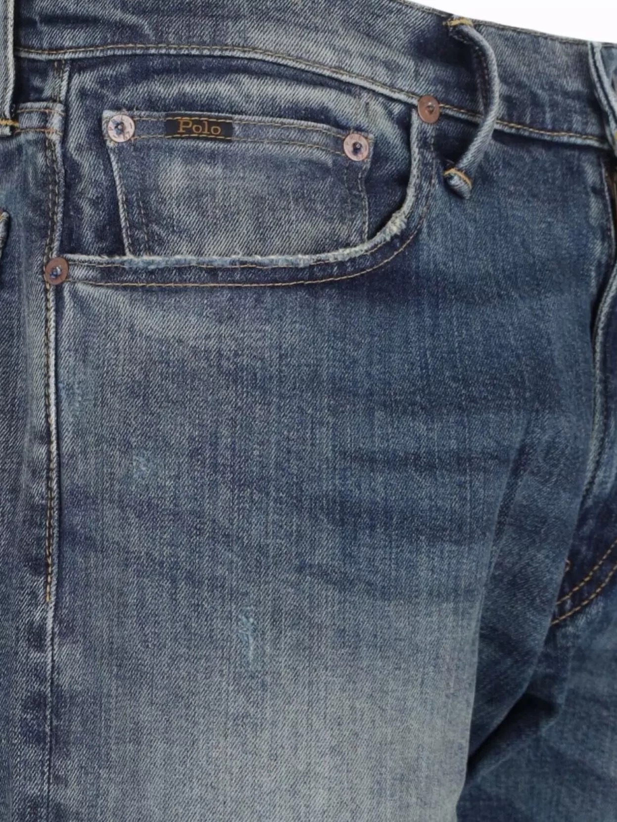 Polo Ralph Lauren Straight Leg Trousers Faded Effect