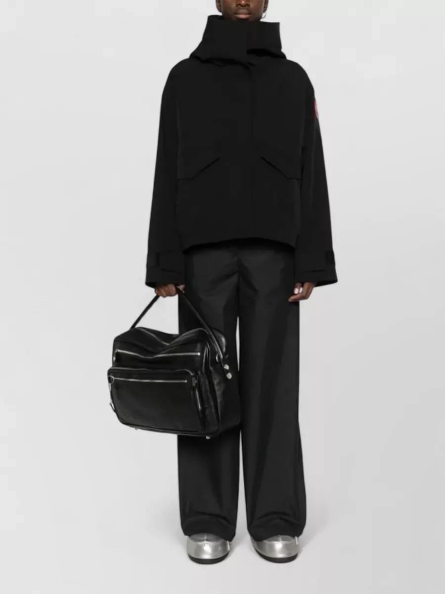 Canada Goose Hooded Cropped Puffer Jacket