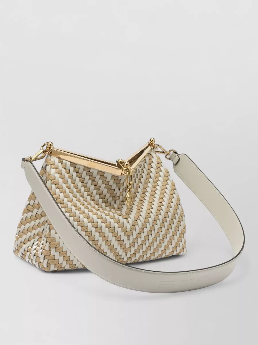 Etro Vela Small Shoulder Bag Gold Hardware